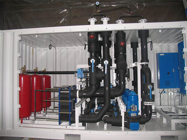 Chiller containers for offshore market